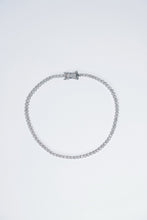 Load image into Gallery viewer, LUOWEND 18K White Gold Natural Diamond Bracelet for Women

