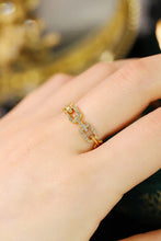 Load image into Gallery viewer, LUOWEND 18K Yellow Gold Real Natural Diamond Ring for Women
