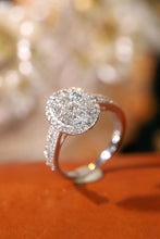 Load image into Gallery viewer, LUOWEND 18K White Gold Real Natural Pink Diamond Ring for Women
