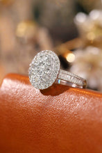 Load image into Gallery viewer, LUOWEND 18K White Gold Real Natural Pink Diamond Ring for Women
