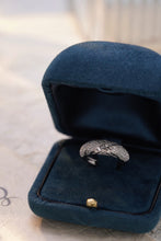 Load image into Gallery viewer, LUOWEND 18K White Gold Real Natural Diamond Ring for Women
