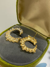 Load image into Gallery viewer, LUOWEND 18K Yellow Gold Natural Diamond Stud Earrings for Women
