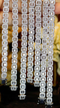Load image into Gallery viewer, LUOWEND 18K White Gold Fine Jewelry Real Natural Diamond Bracelet for Women
