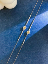 Load image into Gallery viewer, LUOWEND 18K White Gold Natural Yellow Diamond Bracelet for Women
