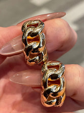 Load image into Gallery viewer, LUOWEND 18K Yellow Gold Hoop Earrings for Women
