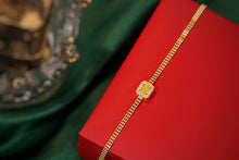 Load image into Gallery viewer, LUOWEND 18K Yellow Gold Real Natural Yellow Diamond Bracelet for Women
