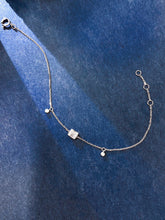 Load image into Gallery viewer, LUOWEND 18K White Gold Natural Diamond Bracelet for Women
