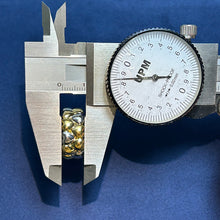 Load image into Gallery viewer, LUOWEND 18K White and Yellow Gold Hoop Earrings for Women
