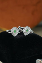 Load image into Gallery viewer, LUOWEND 18K White Gold Natural Diamond Ring for Women
