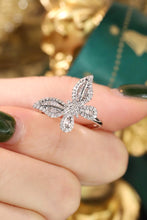 Load image into Gallery viewer, LUOWEND 18K White Gold Natural Diamond Ring for Women
