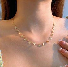Load image into Gallery viewer, LUOWEND 18K Yellow Gold Necklace for Women
