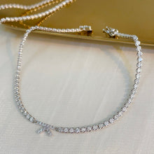Load image into Gallery viewer, LUOWEND 18K White/Yellow/Rose Gold Real Natural Diamond Bracelet for Women
