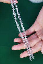 Load image into Gallery viewer, LUOWEND 18K White Gold Real Natural Diamond Bracelet for Women
