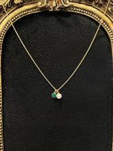 Load image into Gallery viewer, LUOWEND 18K Yellow Gold Natural Emerald Bracelet for Women
