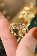 Load image into Gallery viewer, LUOWEND 18K White Gold Natural Diamond Ring for Women
