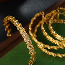 Load image into Gallery viewer, LUOWEND 18K Yellow Gold Bracelet for Women
