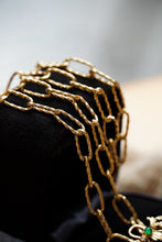 Load image into Gallery viewer, LUOWEND 18K Yellow Gold Real Natural Emerald Necklace for Women
