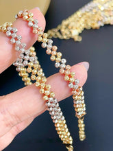 Load image into Gallery viewer, LUOWEND 18K White+Yellow Gold Braceket for Women
