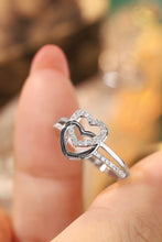 Load image into Gallery viewer, LUOWEND 18K White or Yellow Gold Real Natural Diamond Ring for Women
