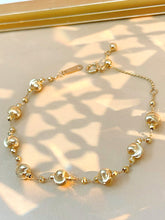 Load image into Gallery viewer, LUOWEND 18K Yellow Gold Bracelet for Women
