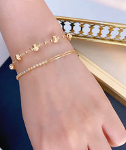 Load image into Gallery viewer, LUOWEND 18K Yellow Gold Bracelet for Women
