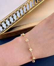 Load image into Gallery viewer, LUOWEND 18K Yellow Gold Bracelet for Women
