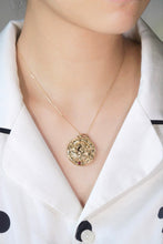 Load image into Gallery viewer, LUOWEND 18K Yellow Gold Necklace for Women
