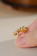 Load image into Gallery viewer, LUOWEND 18K Yellow Gold Natural Diamond Earrings for Women

