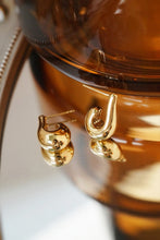 Load image into Gallery viewer, LUOWEND 18K Yellow Gold Earrings for Women
