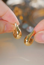 Load image into Gallery viewer, LUOWEND 18K Yellow Gold Earrings for Women
