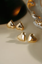 Load image into Gallery viewer, LUOWEND 18K Yellow Gold Earrings for Women
