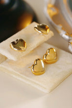 Load image into Gallery viewer, LUOWEND 18K Yellow Gold Earrings for Women
