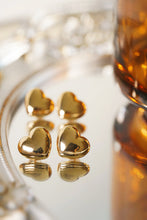 Load image into Gallery viewer, LUOWEND 18K Yellow Gold Earrings for Women
