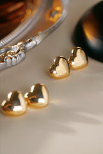 Load image into Gallery viewer, LUOWEND 18K Yellow Gold Earrings for Women
