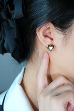 Load image into Gallery viewer, LUOWEND 18K Yellow Gold Earrings for Women
