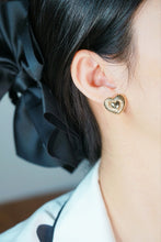 Load image into Gallery viewer, LUOWEND 18K Yellow Gold Earrings for Women
