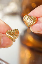 Load image into Gallery viewer, LUOWEND 18K Yellow Gold Earrings for Women
