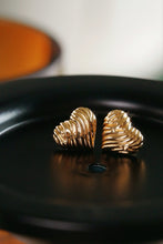 Load image into Gallery viewer, LUOWEND 18K Yellow Gold Earrings for Women
