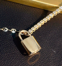 Load image into Gallery viewer, LUOWEND 18K Yellow Gold Natural Diamond Bracelet for Women
