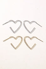 Load image into Gallery viewer, LUOWEND 18K White or Yellow Gold Natural Diamond Earrings for Women
