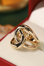 Load image into Gallery viewer, LUOWEND 18K Yellow Gold Ring for Women
