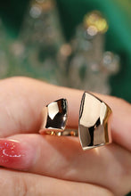 Load image into Gallery viewer, LUOWEND 18K Yellow Gold Open Ring for Women
