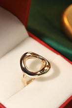 Load image into Gallery viewer, LUOWEND 18K Yellow Gold Ring for Women

