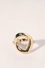 Load image into Gallery viewer, LUOWEND 18K Yellow Gold Ring for Women
