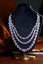 Load image into Gallery viewer, LUOWEND 18K White Gold Real Natural Diamond Necklace for Women
