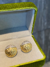 Load image into Gallery viewer, LUOWEND 18K Yellow Gold Natural Diamond Earrings for Women
