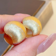 Load image into Gallery viewer, LUOWEND 18K White+Yellow Gold Earrings for Women
