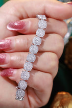 Load image into Gallery viewer, LUOWEND 18K White Gold Natural Diamond Bracelet for Women
