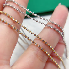 Load image into Gallery viewer, LUOWEND 18K White or Yellow Gold Necklace for Women

